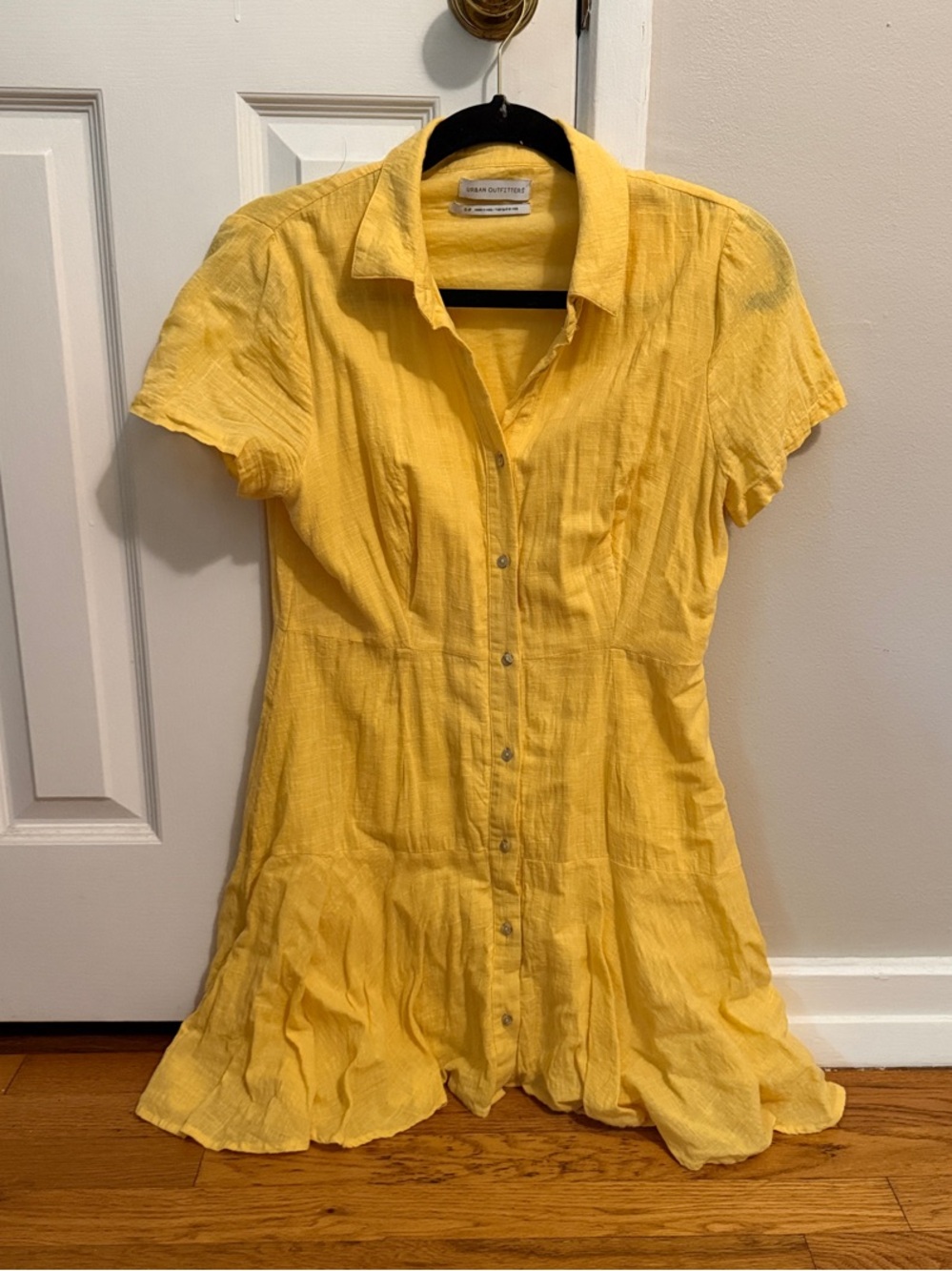 Urban Outfitters 100% Cotton Short-Sleeved Dress